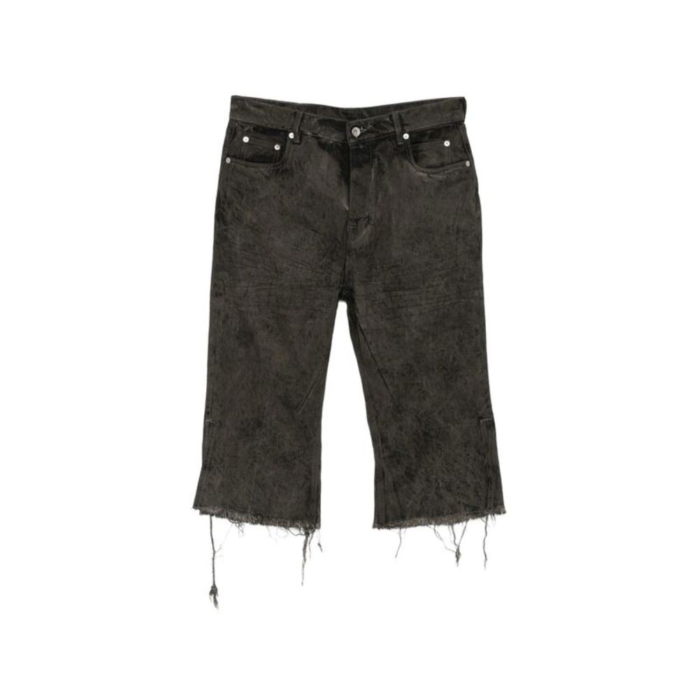 Rick Owens Brown Denim - Cropped Jeans Men